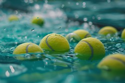 Открытие нового бассейна во Дворце тенниса!