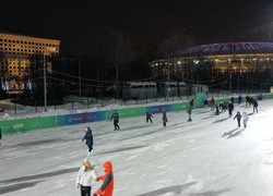 Открытие сезона катания на коньках в Лужниках